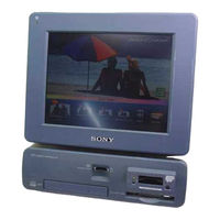 Sony UPA-PC105 Benutzerhandbücher
