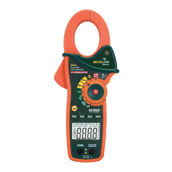 Extech Instruments EX845 Benutzerhandbuch