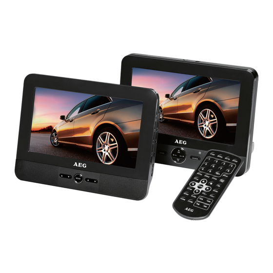 AEG DVD 4551 Bedienungsanleitung