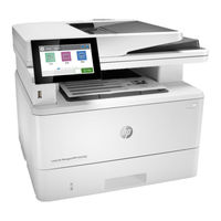 HP Color LaserJet Managed MFP E47528 Serie Installationsanleitung