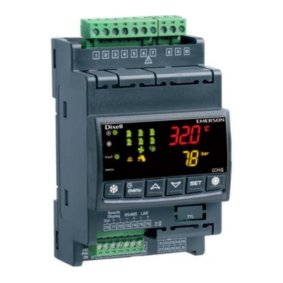 Emerson DIXELL IC200D EVO Kurzanleitung