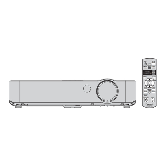 Panasonic pt lb51e Bedienungsanleitung