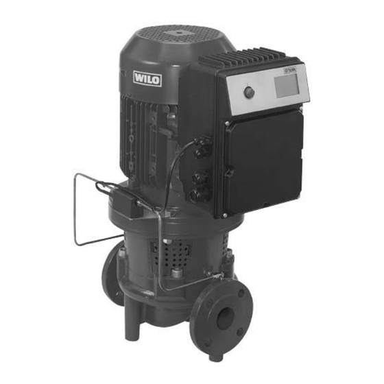 Wilo IL - E 50 / 10-36 xx Series Einbau- Und Betriebsanleitung