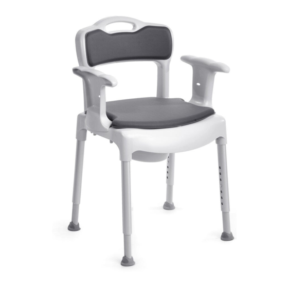 Etac Swift Commode Bedienungsanleitung