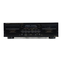 Pioneer CT-W208R Bedienungsanleitung