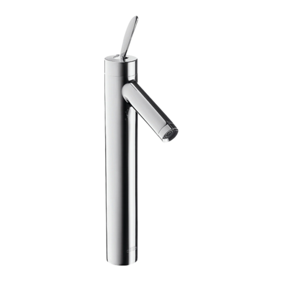 Hansgrohe Axor Starck 10020 Serie Montageanleitung