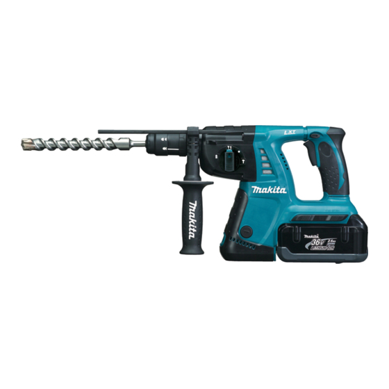 Makita BHR262TRDJ Betriebsanleitung