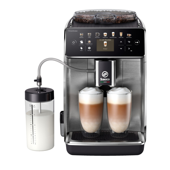 Saeco GranAroma SM6585 Bedienungsanleitung