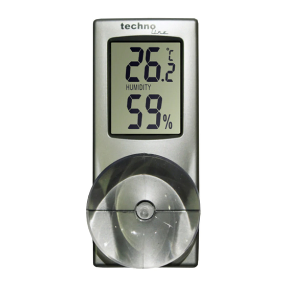 Technoline WS7025 Bedienungsanleitung