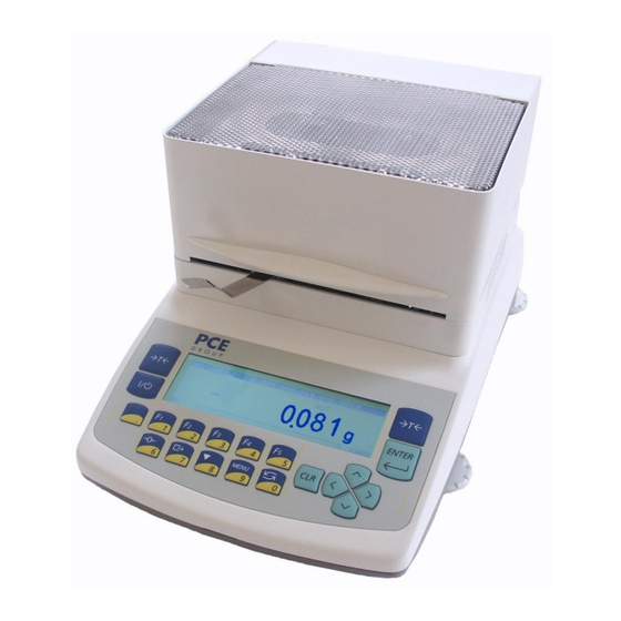 PCE Instruments PCE-MB 50 Betriebsanleitung