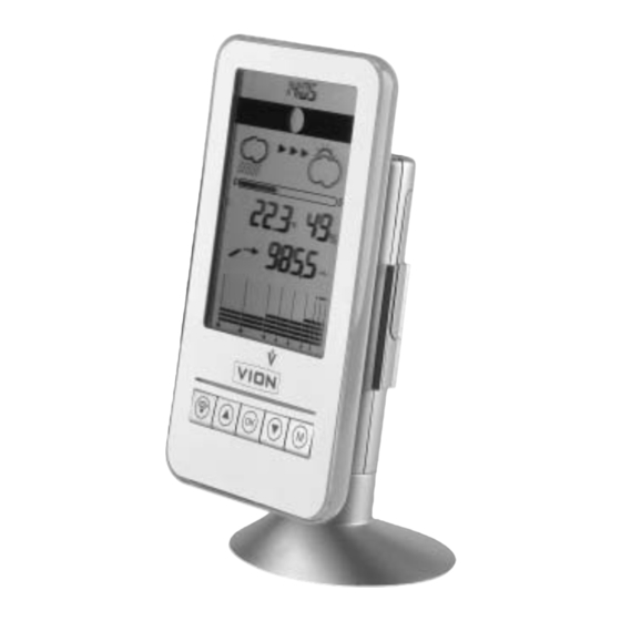 Vion easy meteo Bedienunganleitung