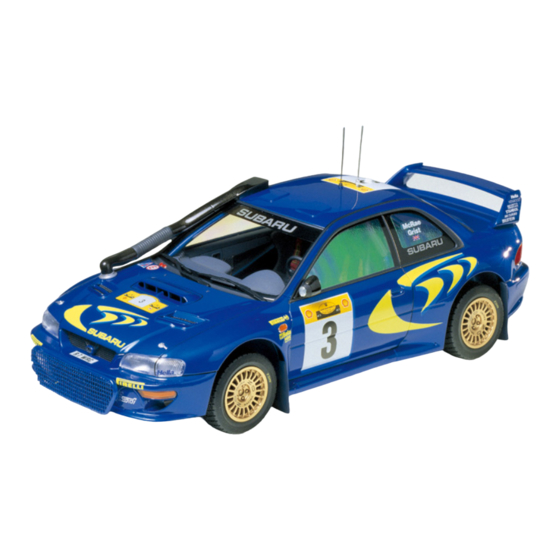 Tamiya 24205 SUBARU IMPREZA WRC '98 SAFARI Montageanleitung