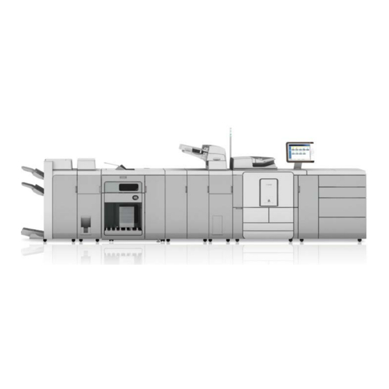 Canon varioPRINT 110 Kurzbedienungsanleitung