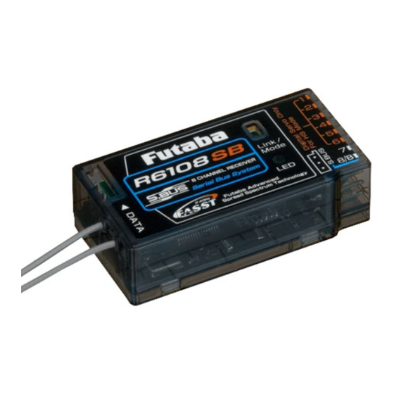 ROBBE-Futaba R6108 SB FASST Bedienungsanleitung