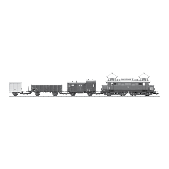 Märklin H0 E44 Bedienungsanleitung