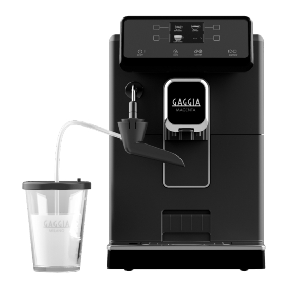 Gaggia Milano MAGENTA MILK Handbücher
