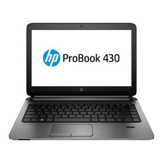 HP ProBook 430 Benutzerhandbuch