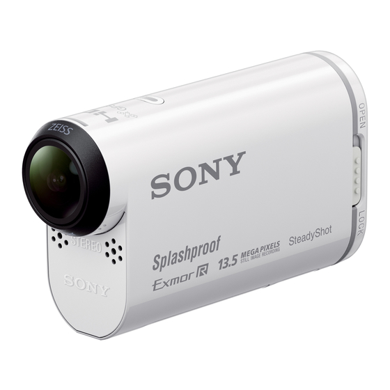 Sony HDR-AS100V Handbuch