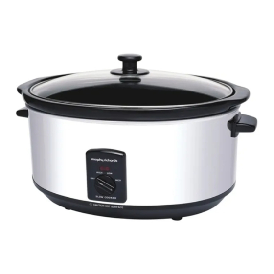 Morphy Richards 48720 Bedienungsanleitung