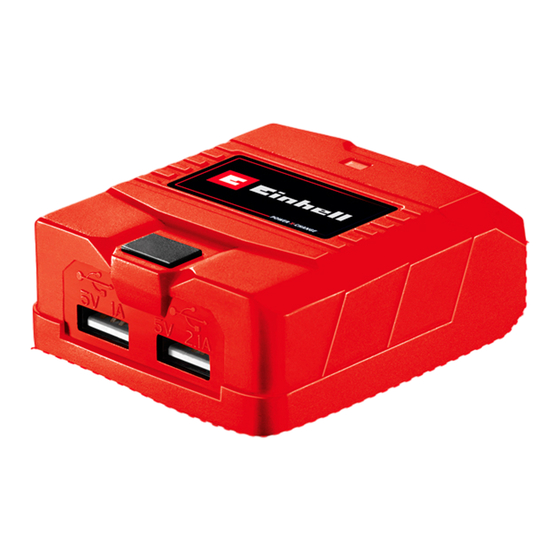 EINHELL TE-CP 18 Li USB Originalbetriebsanleitung