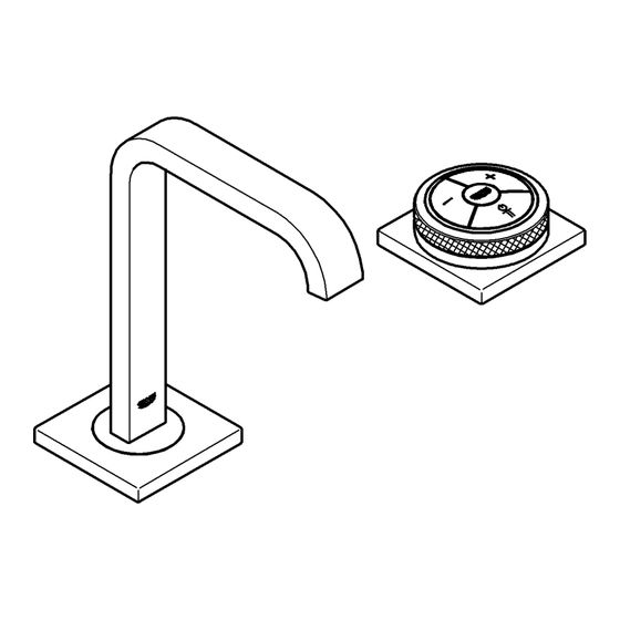 Grohe Allure F-digital 36 342 Handbuch