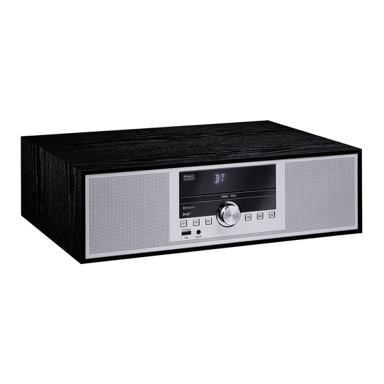 MAC Audio Receiver MMC 400 Bedienungsanleitung