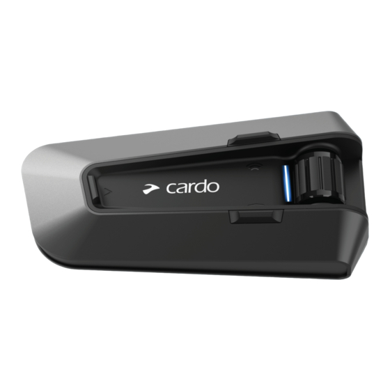 Cardo PACKTALK EDGE Bedienungsanleitung