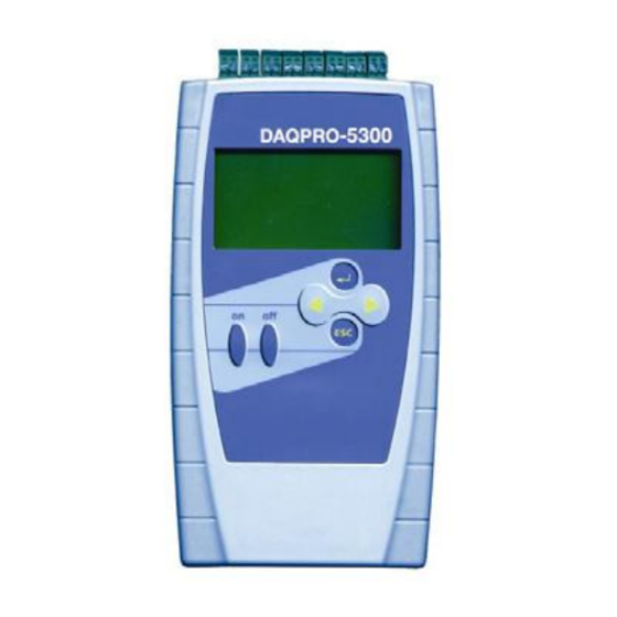 PCE Instruments DAQPRO-5300 Bedienungsanleitung