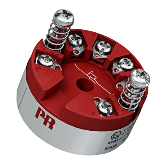 PR electronics PRelevel 5343 Bedienungsanleitung