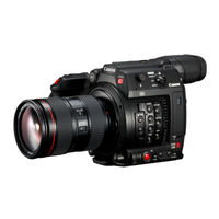 Canon EOS C200 Schnellstartanleitung