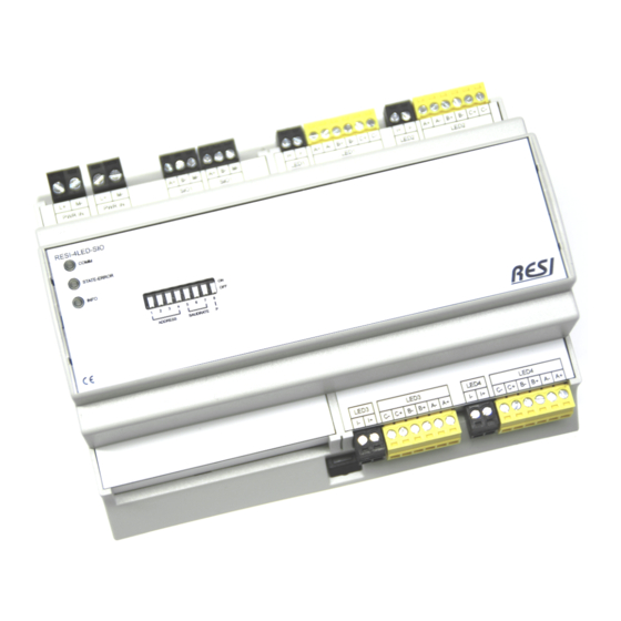 Resi 4LED-SIO Anleitung