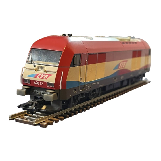 Trix ER 20 EVB Bedienungsanleitung