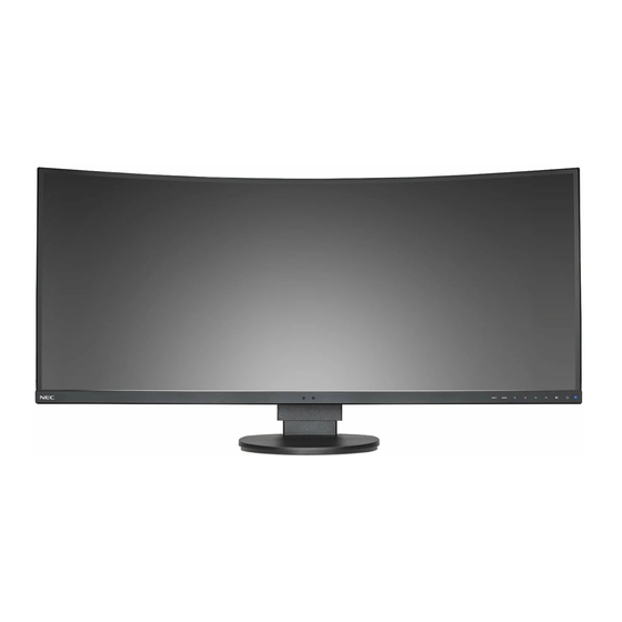 NEC MultiSync EX341R Bedienungsanleitung