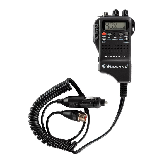 Midland ALAN 52 MULTI Bedienungsanleitung