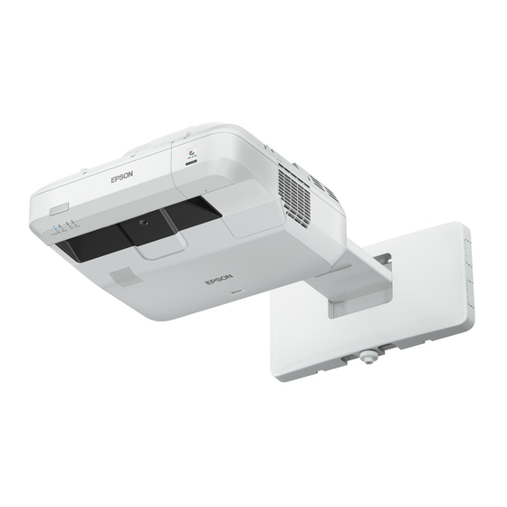 Epson EB-710Ui Installationsanleitung