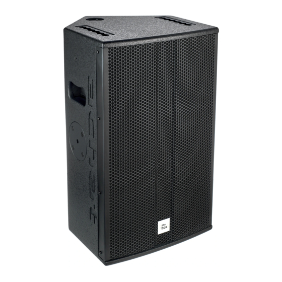 thomann the box pro Achat 112MA Bedienungsanleitung