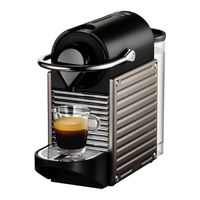 Nespresso PIXIE XN304 Bedienungsanleitung