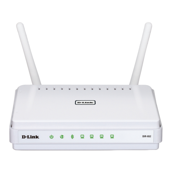 D-Link DIR-652 Benutzerhandbuch