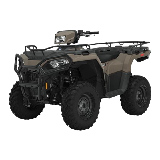 Polaris Sportsman 570 EPS Betriebsanleitung Für Wartung Und Sicherheit