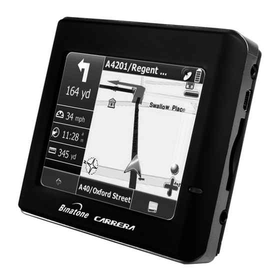 Binatone Carrera X350 Gebrauchsanleitung