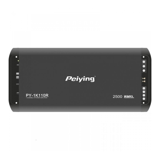 Peiying Basic PY-1K110AB Bedienungsanleitung