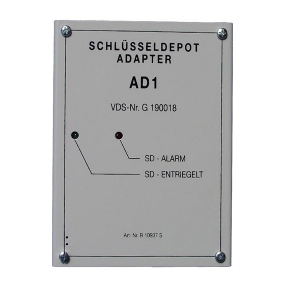 Setec AD1 Bedienungsanleitung