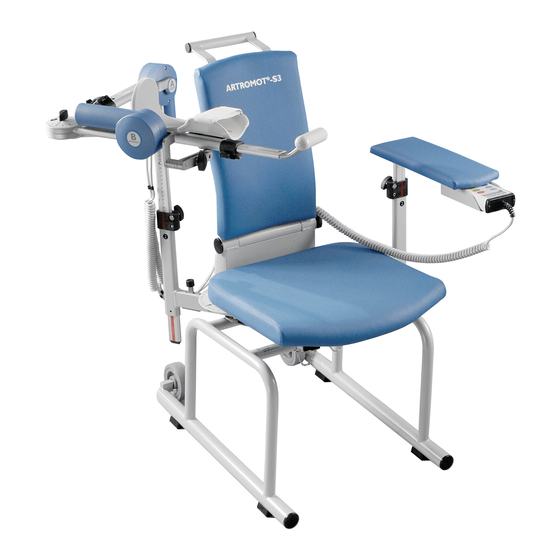 ARTROMOT S3 Gebrauchsanweisungen