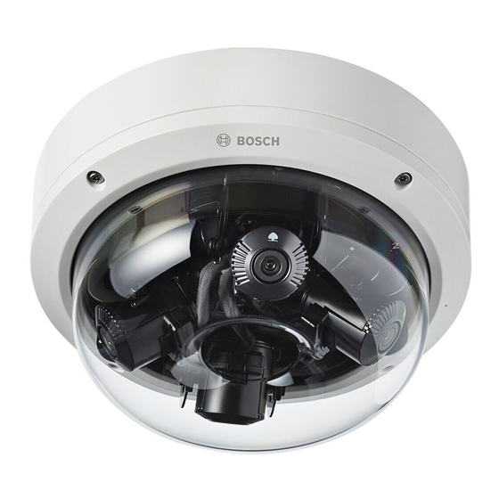 Bosch FLEXIDOME multi 7000i Betriebsanleitung
