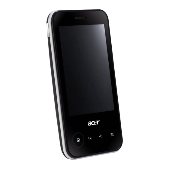 Acer beTouch E400 Benutzerhandbuch