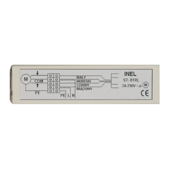 Inel ST-01RL Installation Und Betriebsanleitung