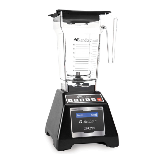 Blendtec Xpress Bedienungsanleitung
