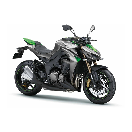 Kawasaki Z1000 Bedlenungsanleitung