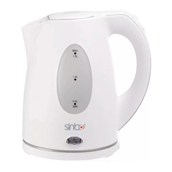 Sinbo SK 2384 Bedienungsanleitung