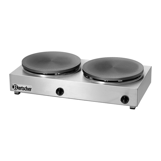 Bartscher 1043413 Bedienungsanleitung